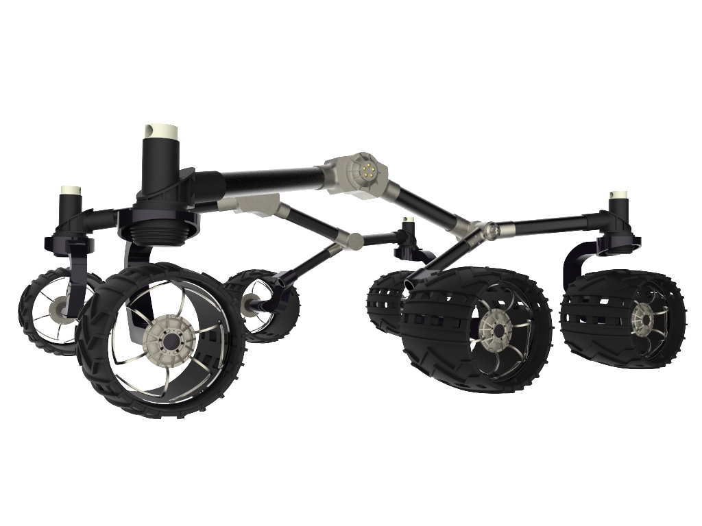 好奇号火星漫游车模型图纸 Curiosity Mars Rover(1)